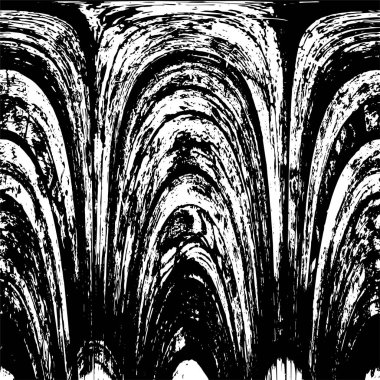 soyut siyah ve beyaz grunge geometrik modern desen