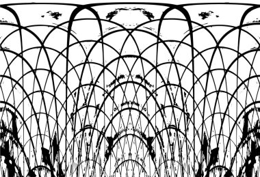 soyut siyah ve beyaz grunge geometrik modern desen