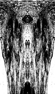 soyut siyah ve beyaz grunge geometrik modern desen