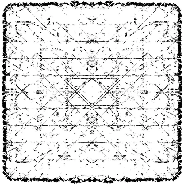 Çizik ve çatlaklarla dolu bir duvar parçası. Herhangi bir tasarım üzerine grunge illüstrasyonunu yükle. Vintage efektli soyut kumlu arkaplan