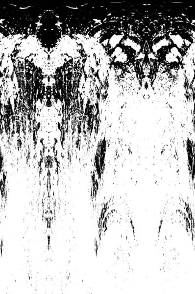 Çizik ve çatlaklarla dolu bir duvar parçası. Herhangi bir tasarım üzerine grunge illüstrasyonunu yükle. Vintage efektli soyut kumlu arkaplan