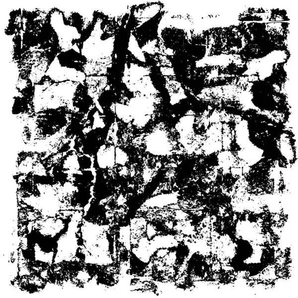 Çizik ve çatlaklarla dolu bir duvar parçası. Herhangi bir tasarım üzerine grunge illüstrasyonunu yükle. Vintage efektli soyut kumlu arkaplan