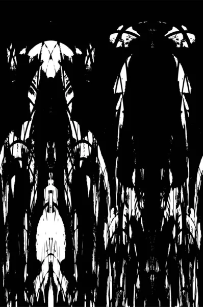 Çizik ve çatlaklarla dolu bir duvar parçası. Herhangi bir tasarım üzerine grunge illüstrasyonunu yükle. Vintage efektli soyut kumlu arkaplan