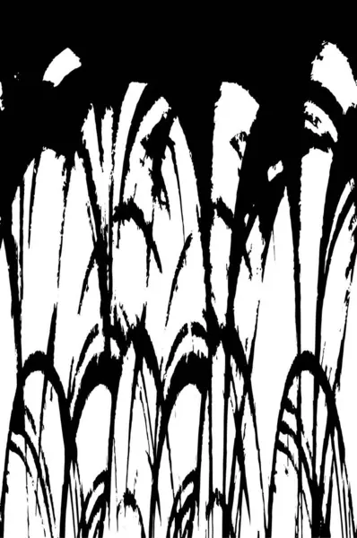 Grunge black and white pattern. Monochrome particles abstract texture. Background of cracks, scuffs, chips, stains, ink spots, lines. Dark design background surface. Gray printing element