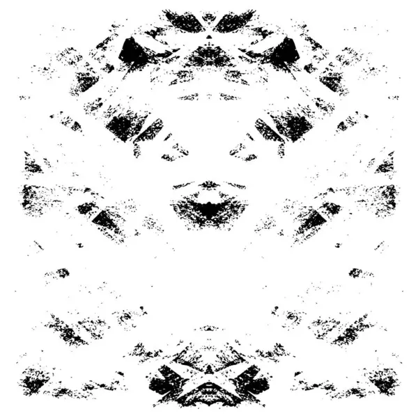 Grunge black and white pattern. Monochrome particles abstract texture. Background of cracks, scuffs, chips, stains, ink spots, lines. Dark design background surface. Gray printing element
