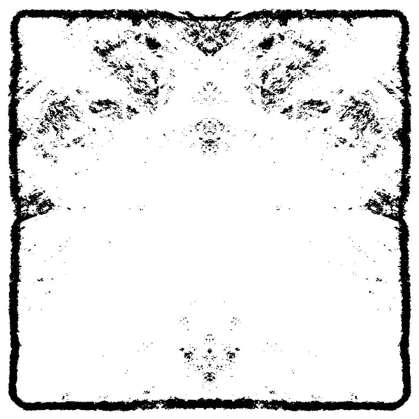 Grunge black and white pattern. Monochrome particles abstract texture. Background of cracks, scuffs, chips, stains, ink spots, lines. Dark design background surface. Gray printing element