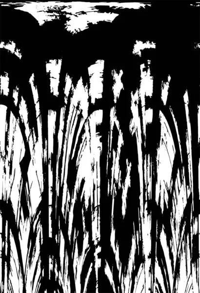 Grunge black and white pattern. Monochrome particles abstract texture. Background of cracks, scuffs, chips, stains, ink spots, lines. Dark design background surface. Gray printing element