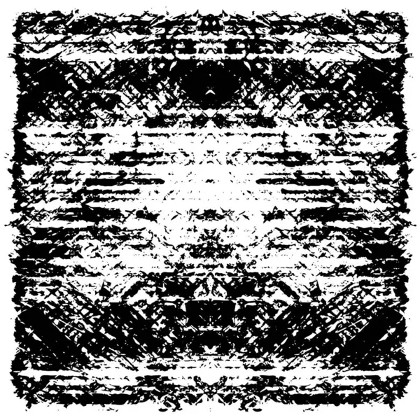 Grunge black and white pattern. Monochrome particles abstract texture. Background of cracks, scuffs, chips, stains, ink spots, lines. Dark design background surface. Gray printing element