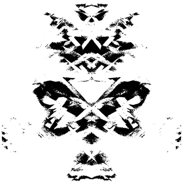 Grunge black and white pattern. Monochrome particles abstract texture. Background of cracks, scuffs, chips, stains, ink spots, lines. Dark design background surface. Gray printing element