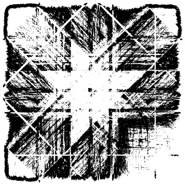 Grunge black and white pattern. Monochrome particles abstract texture. Background of cracks, scuffs, chips, stains, ink spots, lines. Dark design background surface. Gray printing element