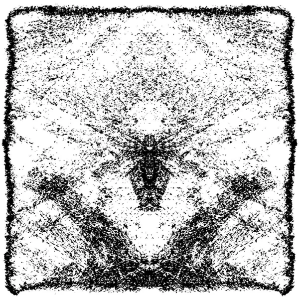 Grunge black and white pattern. Monochrome particles abstract texture. Background of cracks, scuffs, chips, stains, ink spots, lines. Dark design background surface. Gray printing element