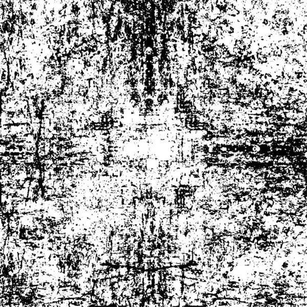 Grunge black and white pattern. Monochrome particles abstract texture. Background of cracks, scuffs, chips, stains, ink spots, lines. Dark design background surface. Gray printing element