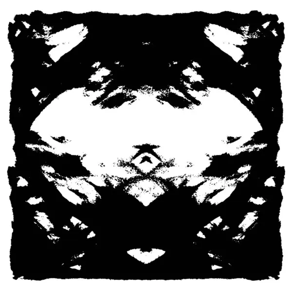 Grunge black and white pattern. Monochrome particles abstract texture. Background of cracks, scuffs, chips, stains, ink spots, lines. Dark design background surface. Gray printing element