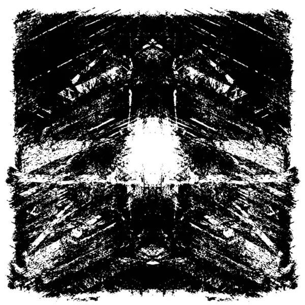 Grunge black and white pattern. Monochrome particles abstract texture. Background of cracks, scuffs, chips, stains, ink spots, lines. Dark design background surface. Gray printing element