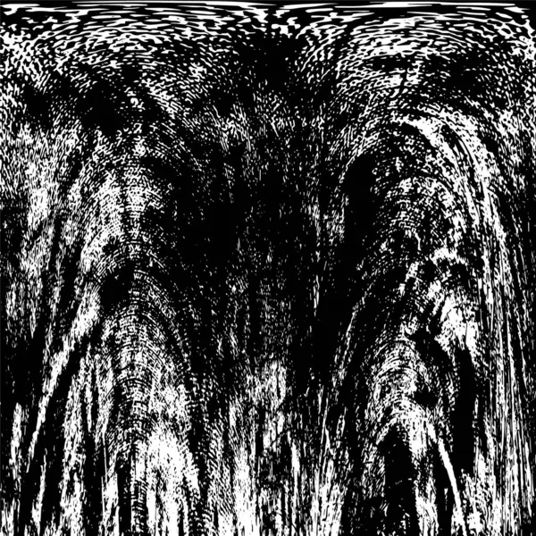 Grunge black and white pattern. Monochrome particles abstract texture. Background of cracks, scuffs, chips, stains, ink spots, lines. Dark design background surface. Gray printing element