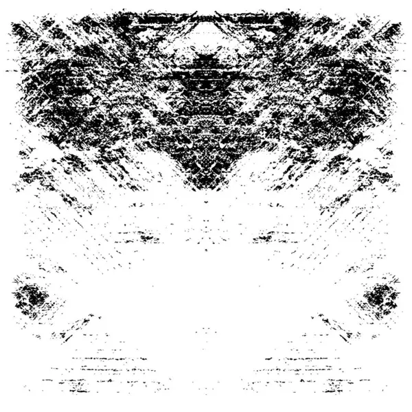 Grunge black and white pattern. Monochrome particles abstract texture. Background of cracks, scuffs, chips, stains, ink spots, lines. Dark design background surface. Gray printing element