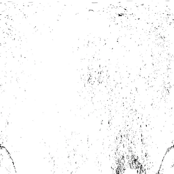 Vektör grunge dokusu. Siyah beyaz arka plan. Soyut monokrom resim koyu tonlarda solmuş bir efekt içerir