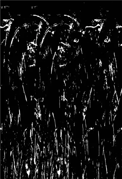 Vektör grunge dokusu. Siyah beyaz arka plan. Soyut monokrom resim koyu tonlarda solmuş bir efekt içerir