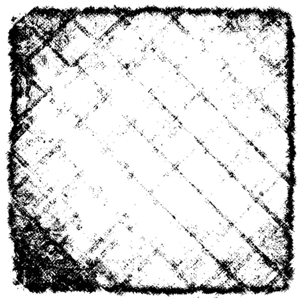 Grunge üst üste biniyor. Soyut siyah-beyaz vektör arkaplanı. Çatlak, leke ve noktalarda kirli desenli tek renkli klasik yüzey. Karanlık korku tarzında eski bir duvar.