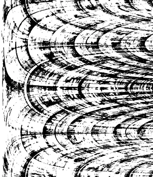 Grunge üst üste biniyor. Soyut siyah-beyaz vektör arkaplanı. Çatlak, leke ve noktalarda kirli desenli tek renkli klasik yüzey. Karanlık korku tarzında eski bir duvar.