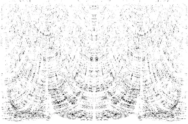 Grunge dikey olarak simetrik siyah beyaz doku. Tek renkli yıpranmış kaplama deseni. 