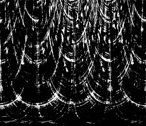 Grunge üst üste biniyor. Soyut siyah-beyaz vektör arkaplanı. Çatlak, leke ve noktalarda kirli desenli tek renkli klasik yüzey. Karanlık korku tarzında eski bir duvar.