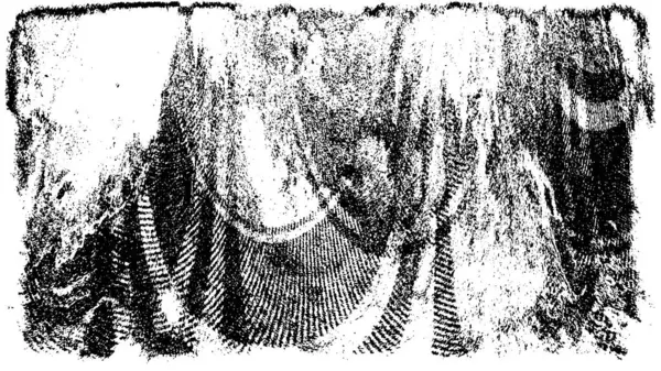 Grunge üst üste biniyor. Soyut siyah-beyaz vektör arkaplanı. Çatlak, leke ve noktalarda kirli desenli tek renkli klasik yüzey. Karanlık korku tarzında eski bir duvar.