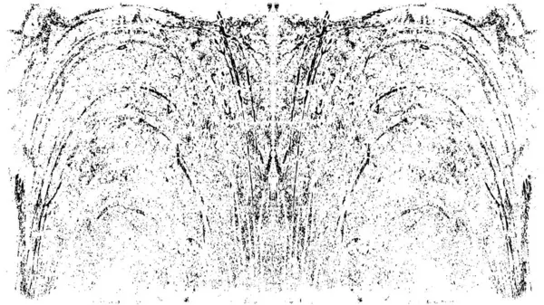 Grunge black and white pattern. Monochrome particles abstract texture. Background of cracks, scuffs, chips, stains, ink spots, lines. Dark design background surface. Gray printing element