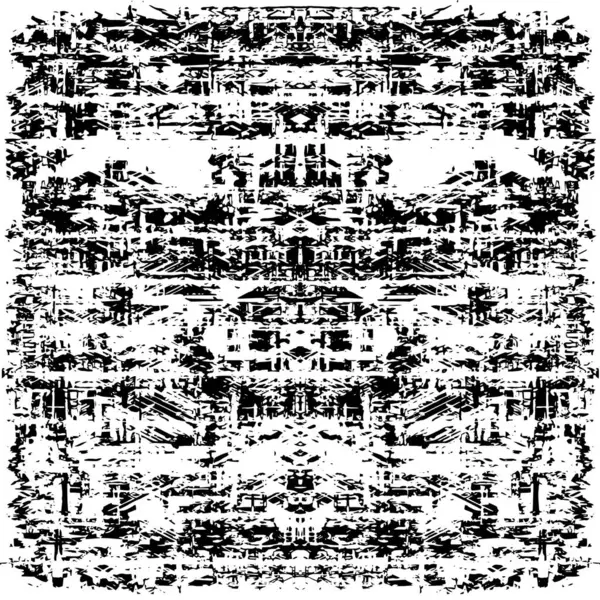 Grunge black and white pattern. Monochrome particles abstract texture. Background of cracks, scuffs, chips, stains, ink spots, lines. Dark design background surface. Gray printing element