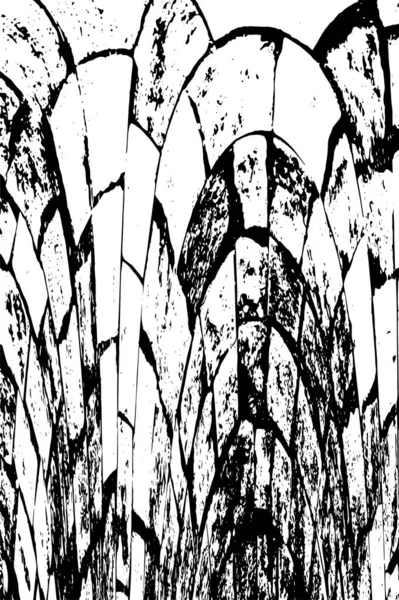 Grunge black and white pattern. Monochrome particles abstract texture. Background of cracks, scuffs, chips, stains, ink spots, lines. Dark design background surface. Gray printing element