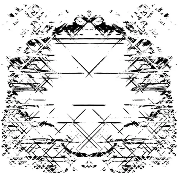 Grunge black and white pattern. Monochrome particles abstract texture. Background of cracks, scuffs, chips, stains, ink spots, lines. Dark design background surface. Gray printing element