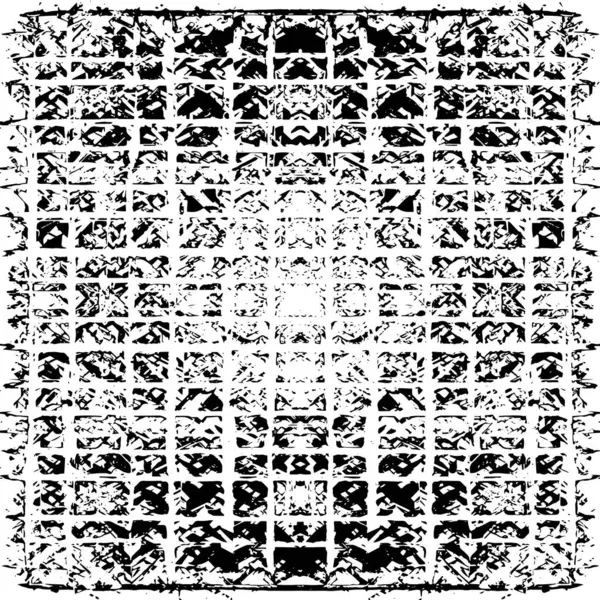Grunge black and white pattern. Monochrome particles abstract texture. Background of cracks, scuffs, chips, stains, ink spots, lines. Dark design background surface. Gray printing element