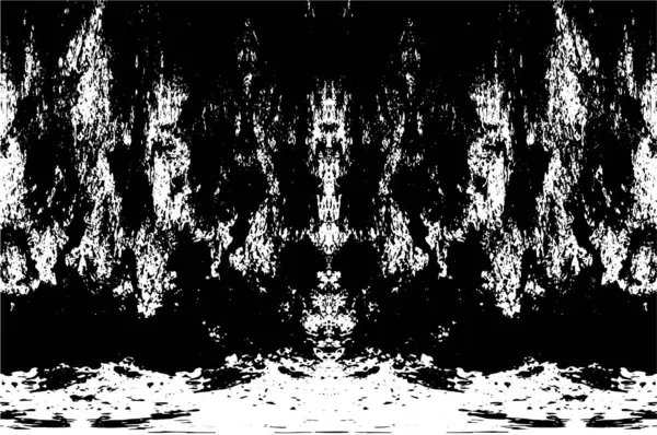 Grunge black and white pattern. Monochrome particles abstract texture. Background of cracks, scuffs, chips, stains, ink spots, lines. Dark design background surface. Gray printing element