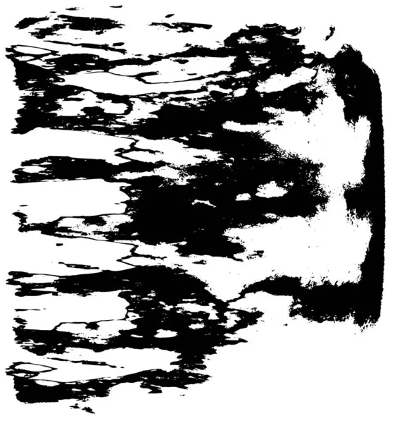 Grunge black and white pattern. Monochrome particles abstract texture. Background of cracks, scuffs, chips, stains, ink spots, lines. Dark design background surface. Gray printing element