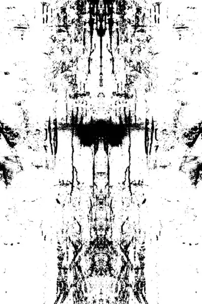 Grunge black and white pattern. Monochrome particles abstract texture. Background of cracks, scuffs, chips, stains, ink spots, lines. Dark design background surface. Gray printing element