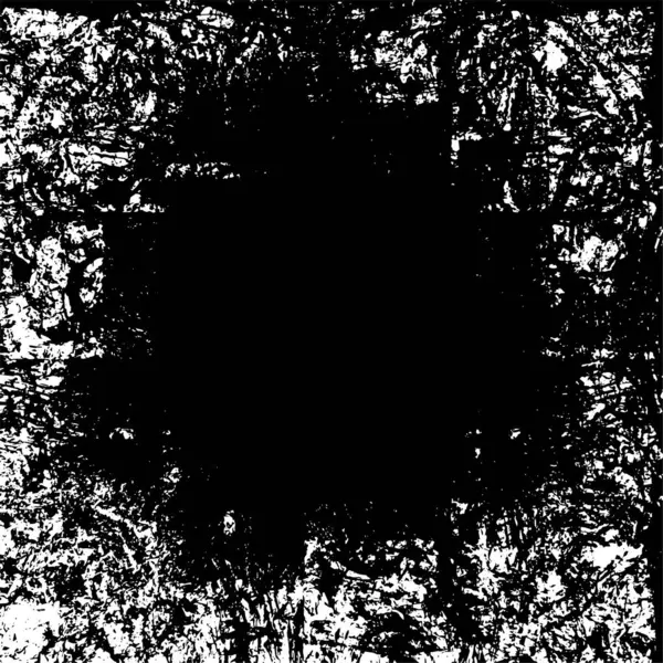 Grunge black and white pattern. Monochrome particles abstract texture. Background of cracks, scuffs, chips, stains, ink spots, lines. Dark design background surface. Gray printing element