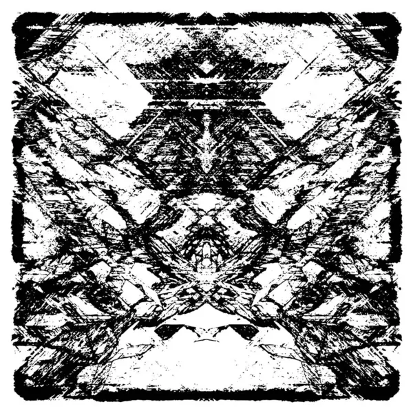 Sert, çizik, sıçramış grunge desenli fırça darbeleri. Dokuları üst üste koy. Siyah-beyaz boyanmış kağıt dokusu. Skeç grunge tasarımı. Poster, kapak, afiş, taklit, çıkartma düzeni için kullan.