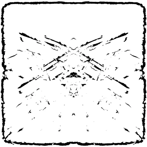Sert, çizik, sıçramış grunge desenli fırça darbeleri. Dokuları üst üste koy. Siyah-beyaz boyanmış kağıt dokusu. Skeç grunge tasarımı. Poster, kapak, afiş, taklit, çıkartma düzeni için kullan.