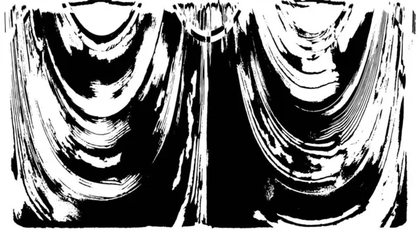 Sert, çizik, sıçramış grunge desenli fırça darbeleri. Dokuları üst üste koy. Siyah-beyaz boyanmış kağıt dokusu. Skeç grunge tasarımı. Poster, kapak, afiş, taklit, çıkartma düzeni için kullan.