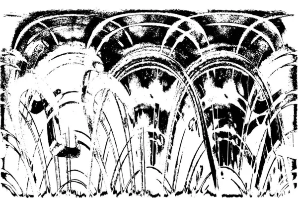 soyut siyah ve beyaz grunge geometrik modern desen