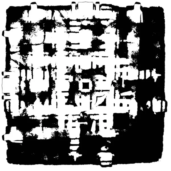 soyut siyah ve beyaz grunge geometrik modern desen