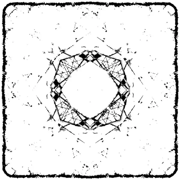 soyut siyah ve beyaz grunge geometrik modern desen