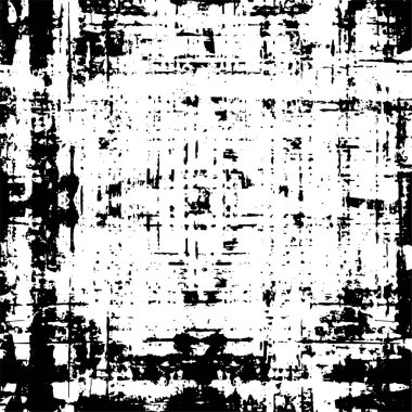siyah ve beyaz soyut grunge arkaplan monokrom çizimi
