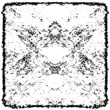 siyah ve beyaz soyut grunge arkaplan monokrom çizimi