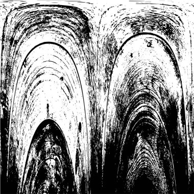 siyah ve beyaz soyut grunge arkaplan monokrom çizimi