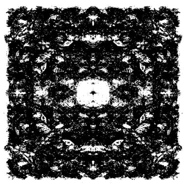 siyah ve beyaz soyut grunge arkaplan monokrom çizimi