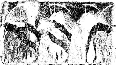 siyah ve beyaz soyut grunge arkaplan monokrom çizimi