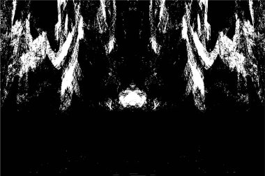 siyah ve beyaz soyut grunge arkaplan monokrom çizimi