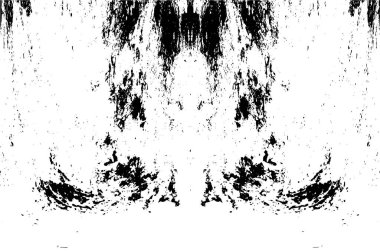 siyah ve beyaz soyut grunge arkaplan monokrom çizimi