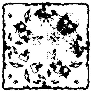 siyah ve beyaz soyut grunge arkaplan monokrom çizimi